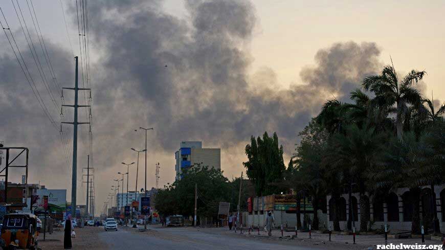 Fighting rages in Sudan การสู้รบที่ดุเดือดได้ปะทุขึ้นทั่วออมเดอร์มาน เมืองที่อยู่ตรงข้ามแม่น้ำไนล์จากคาร์ทูม เมืองหลวงของซูดาน 