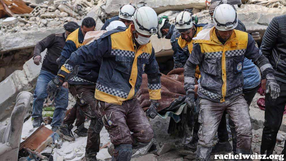 White Helmets องค์กรอาสาสมัครที่เสนอบริการฉุกเฉินในซีเรียและตุรกีประกาศว่าสมาชิกคนหนึ่งถูกสังหารโดย “จรวดนำวิถีความร้อน